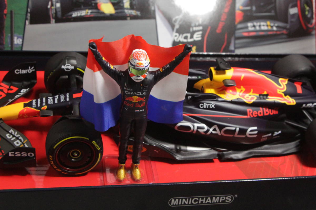 MINICHAMPS 1/18 レッドブル RB18 フェルスタッペン 2022年 オランダGP 優勝 _画像5