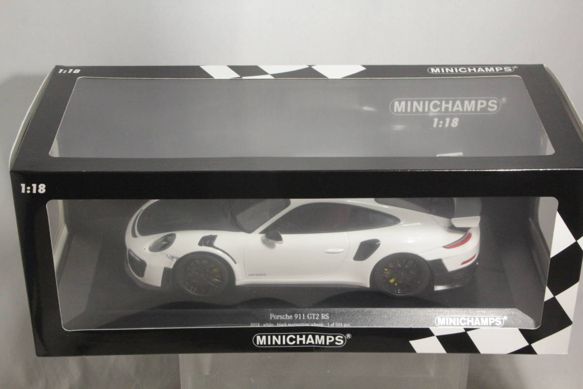 MINICHAMPS 1/18 ポルシェ 911 ( 991.2 ）GT2 RS 2018 White_画像8