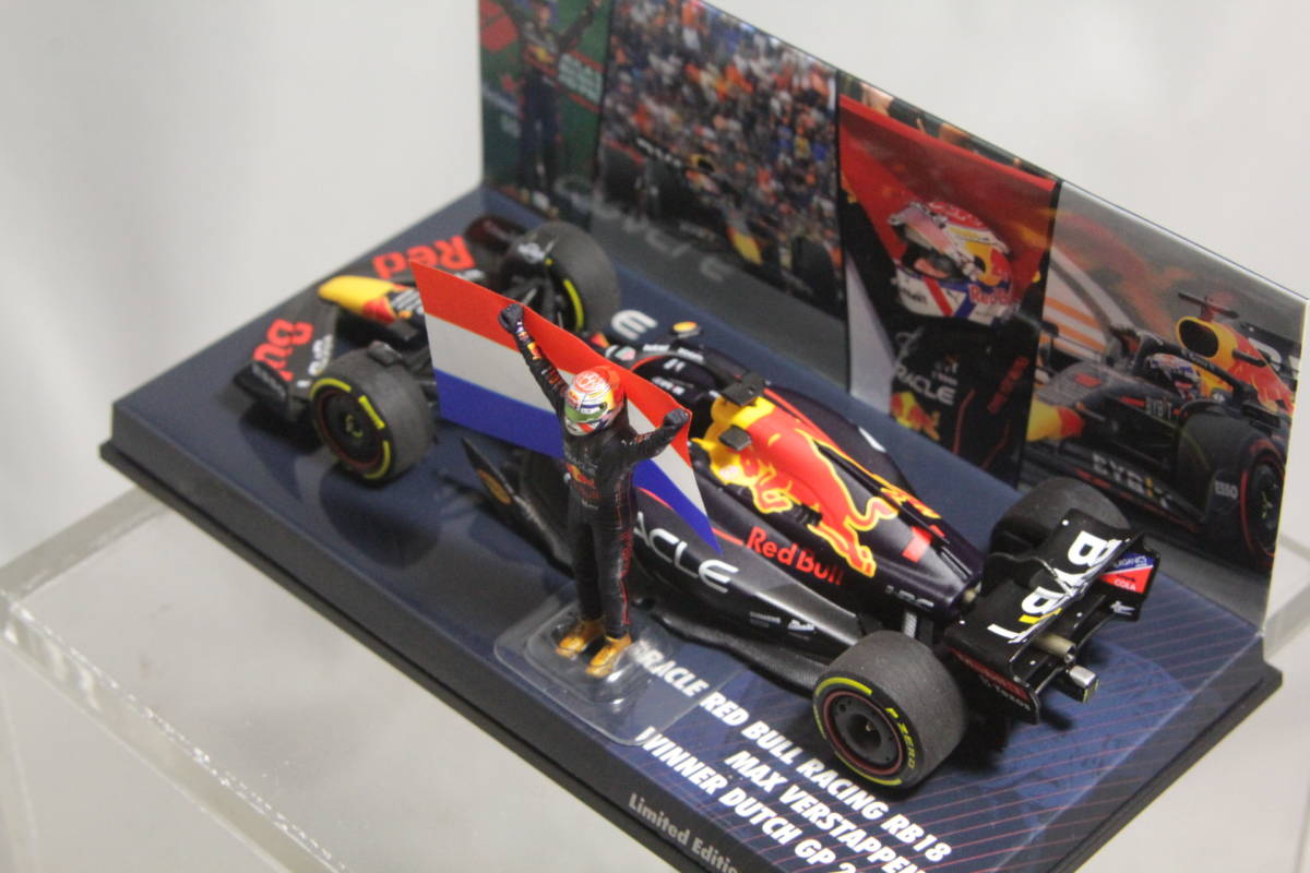 MINICHAMPS 1/43 レッドブル RB18 フェルスタッペン 2022年 オランダGP 優勝_画像3