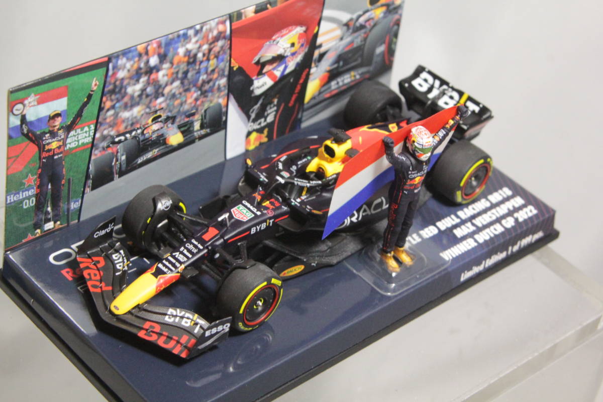 MINICHAMPS 1/43 レッドブル RB18 フェルスタッペン 2022年 オランダGP 優勝_画像1