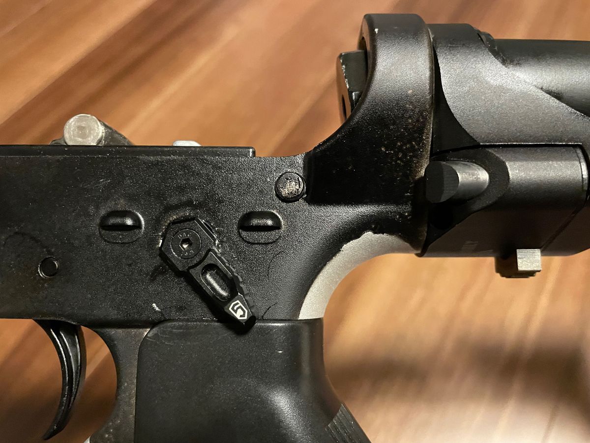 IRON Airsoft セミオート鍛造タイプロアレシーバー(MWS用)と IRON Airsoft セミオート鍛造タイプロアレシーバー(MWS用)と