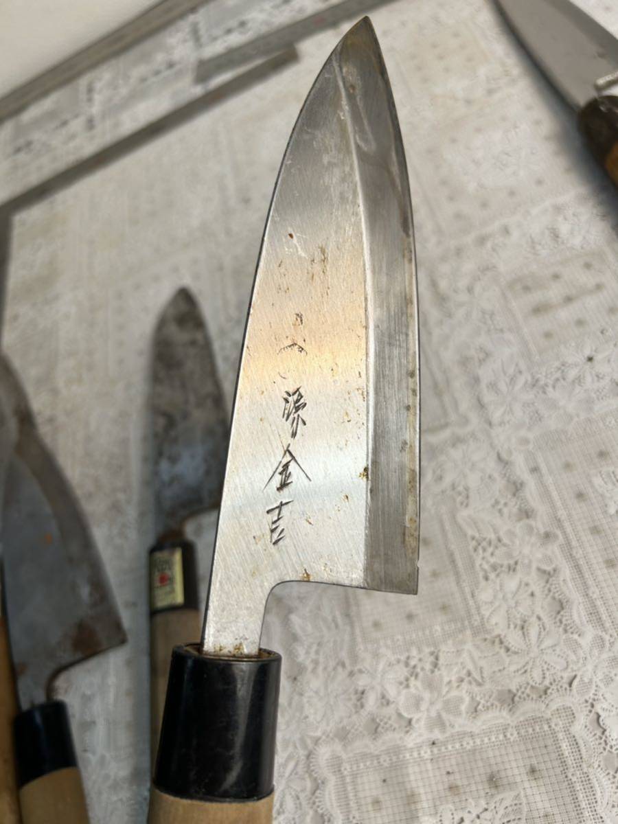 出刃包丁 玉鋼鍛造手打品堺一文字壽菊作 手黒打密造幸枝 菊虎 堺 出刃包丁 玉鋼鍛造手打品堺一文字壽菊作 手黒打密造幸枝 菊虎 堺