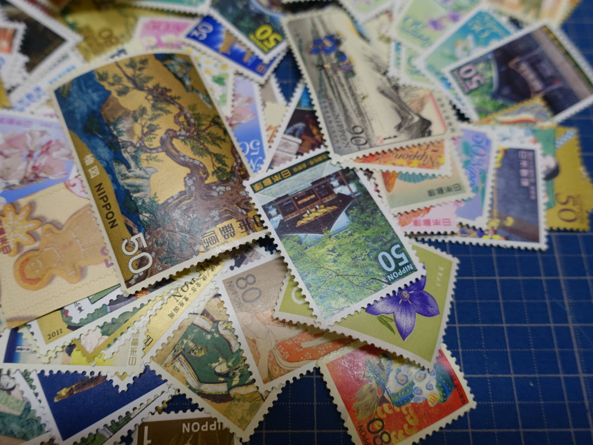 ★　切手　消印無し　日本郵便　日本切手　未使用　バラ　まとめて　額面10,000円分　★_画像6