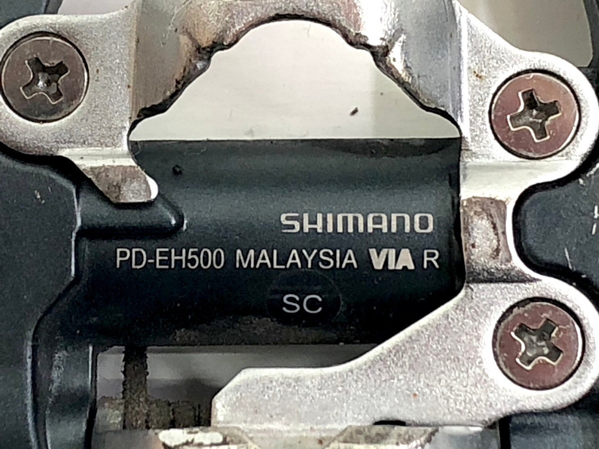 《2311-53 》ペダル Shimano PD-EH500 MALAYSIA VIA （SC）シマノ_画像10