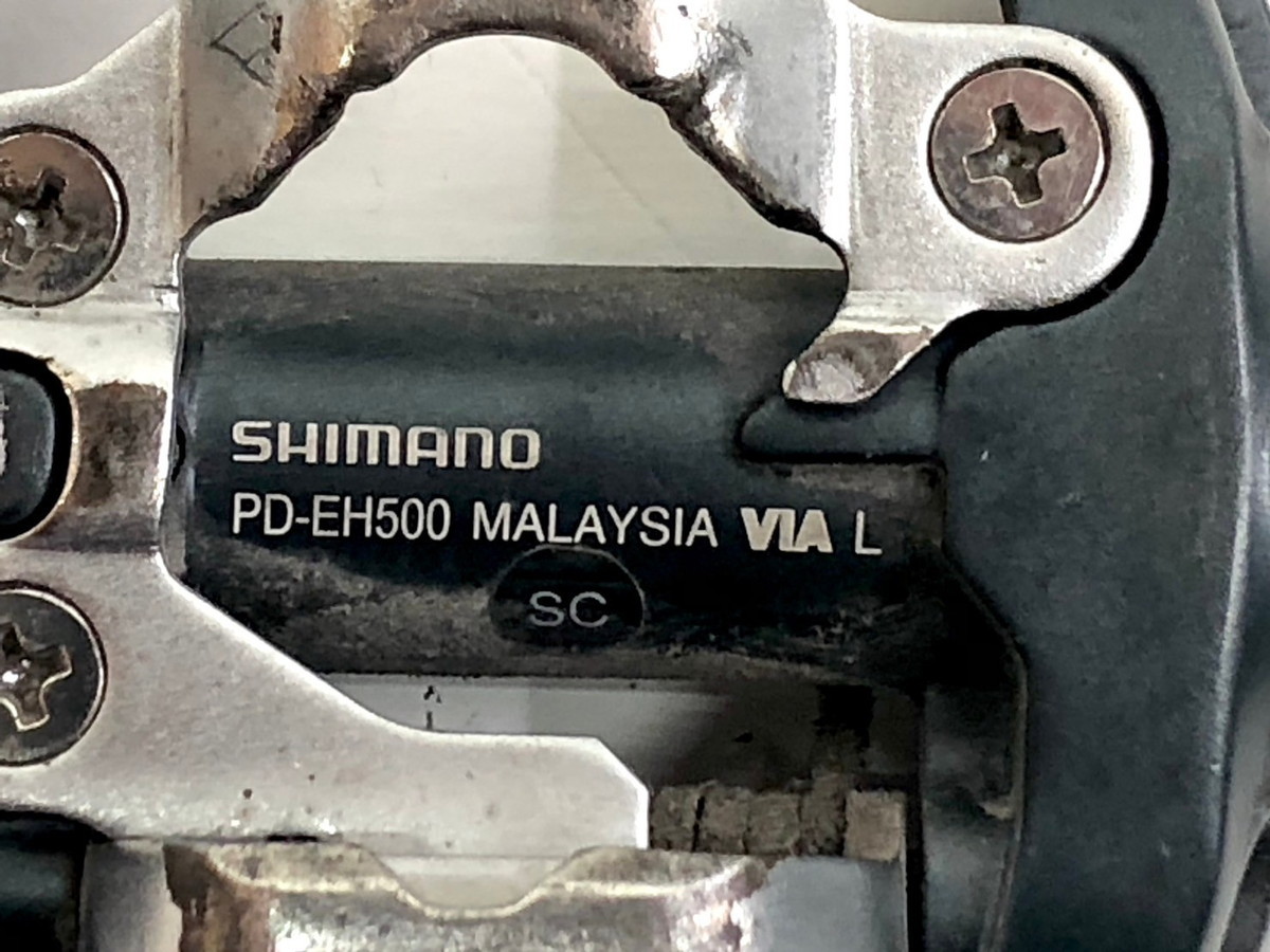 《2311-53 》ペダル Shimano PD-EH500 MALAYSIA VIA （SC）シマノ_画像9