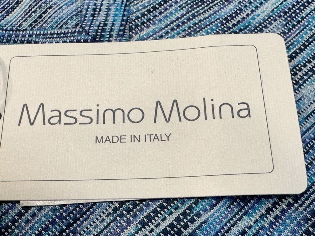 (送料無料)新品未使用品 イタリア製 Massimo Molina マッシモモリーナ コットン100%レディース トップス☆サイズS 着丈 約50㎝肩幅 約34㎝_画像4