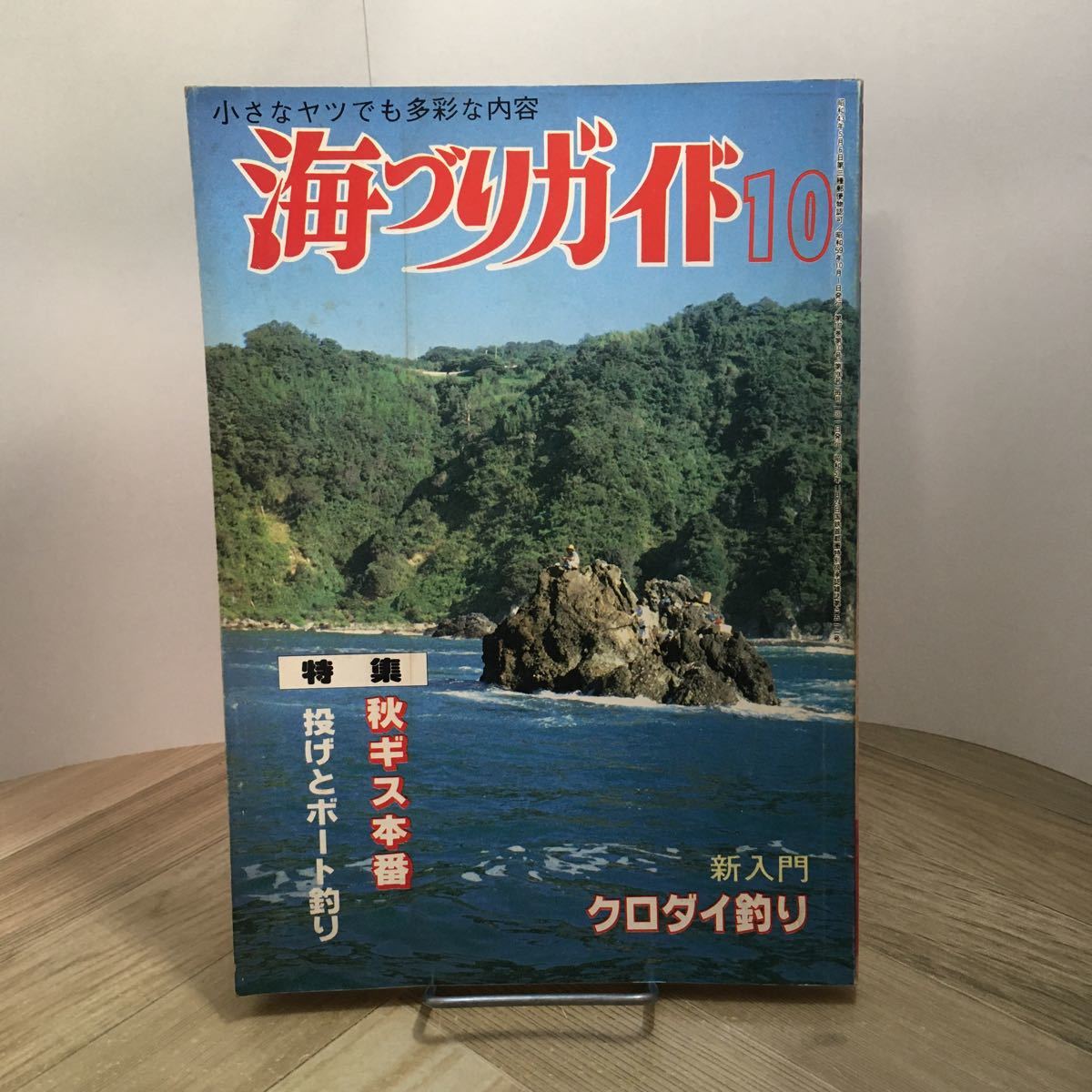 111p●海づりガイド 1984年10月号 つり案内社　新入門 クロダイ釣り 秋ギス本番 投げとボート釣り_画像1