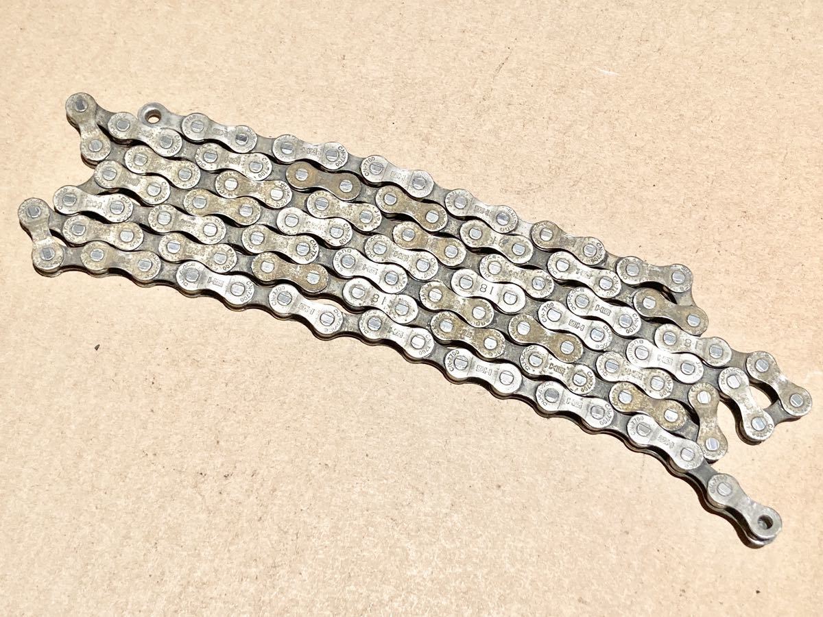 シマノ XTR/DURA-ACE 9s チェーン CN-7700 送料185円 ハイエンド MTB ロード デュラエース_画像3