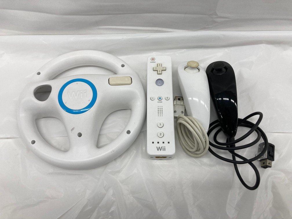 Nintendo 任天堂 Wii 本体 RVL-001 / ヌンチャク RVL-004 / モーションプラス RVL-026 他 おまとめ セット【BKAC8064】_画像6