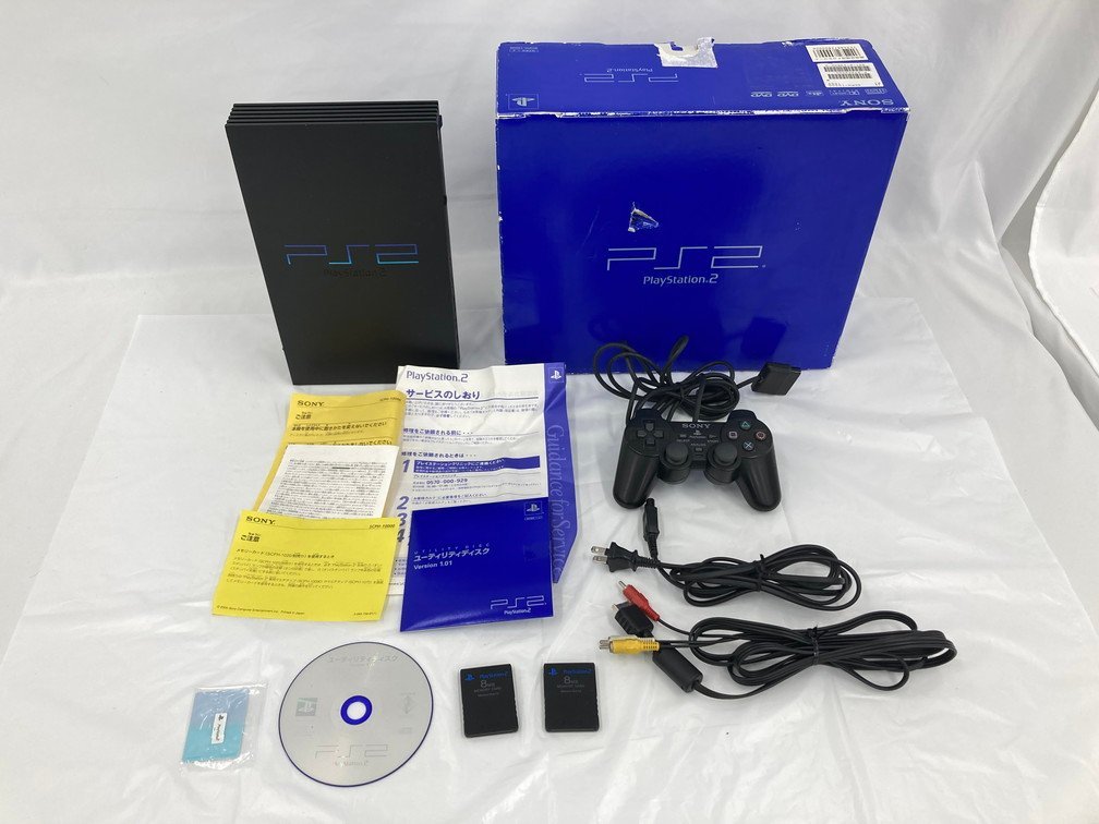 SONY PlayStation2 本体/コントローラー/ソフト おまとめ【BKAG1003】_画像2