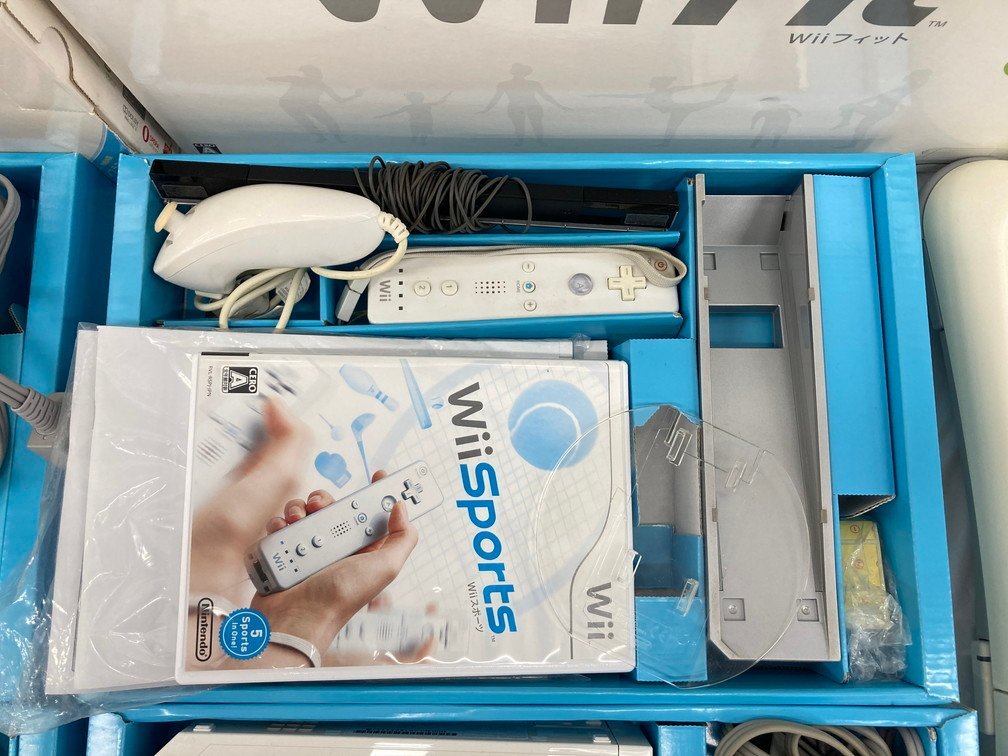 Nintendo ニンテンドー Wii 本体 RLV-001 バランスボード おまとめ ジャンク セット【BKAJ8066】_画像4