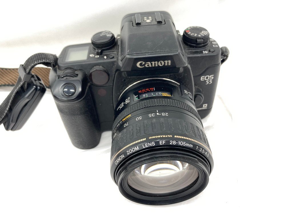 Canon　キヤノン　EOS 55 EYE CONTROL + EF 28-105/3.5-4.5　通電未確認【BKAJ8050】_画像2