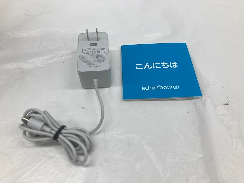 Amazon echo show10 Alexa T4E4AT 箱付き 通電〇【BKAO7051】_画像8