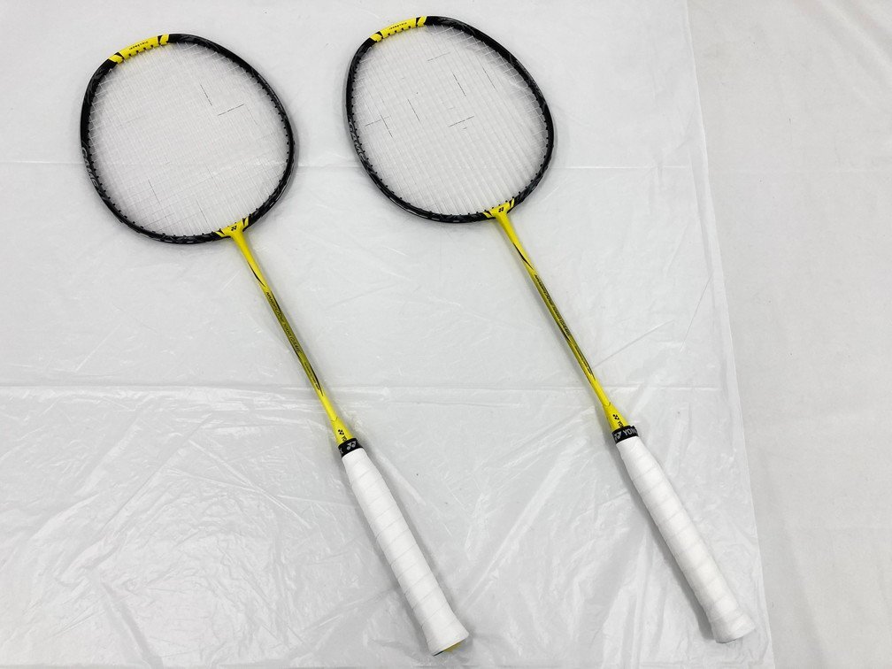 YONEX ヨネックス バドミントン ラケット ナノフレア1000 2点 おまとめ セット【BKBB0010】_画像2