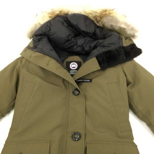 CANADA GOOSE カナダグース　ダウンジャケット　カーキ　2603JL　サイズS【BKAB5058】_画像3