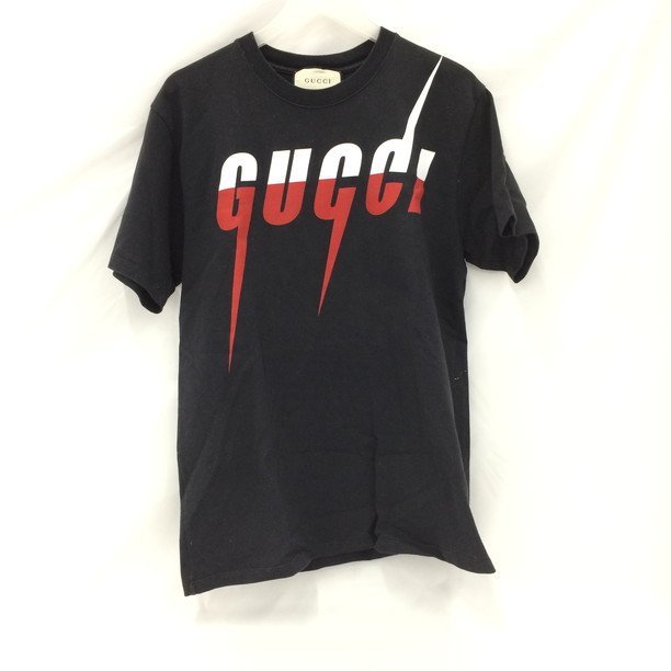 GUCCI グッチ　Tシャツ　半袖　ブラック　サイズS【BKAC5016】_画像1