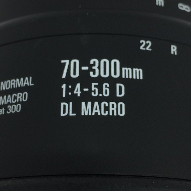 Nikon AF-S NIKKOR 55 -200mm 1:4-5.6G ED / SIGMA 70-300mm 1:4-5.6 D DL MACRO カメラレンズ おまとめ セット【BKAD7012】_画像7