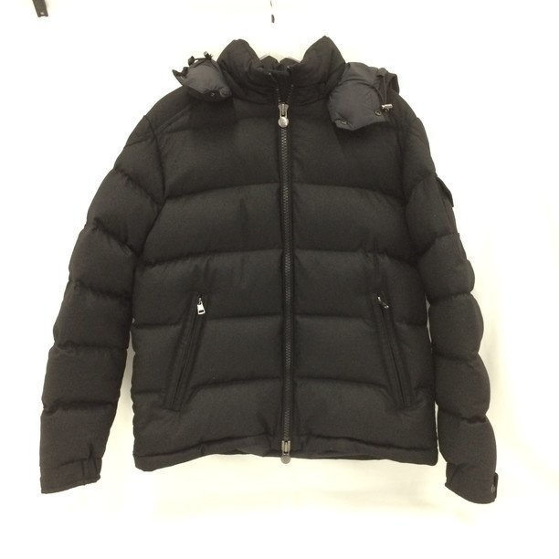 MONCLER モンクレール ダウンコート 黒 表記サイズ3 【BKAI5005】_画像1