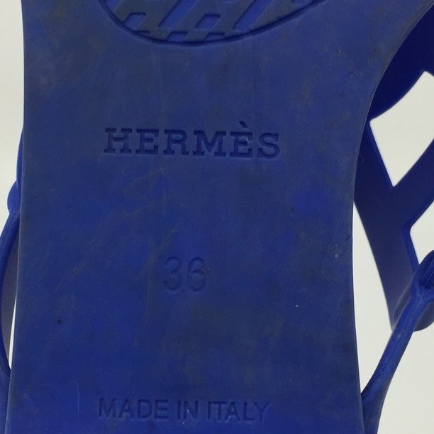 Hermes　エルメス　エジェリ　ビーチサンダル　36【BKAH6078】_画像6