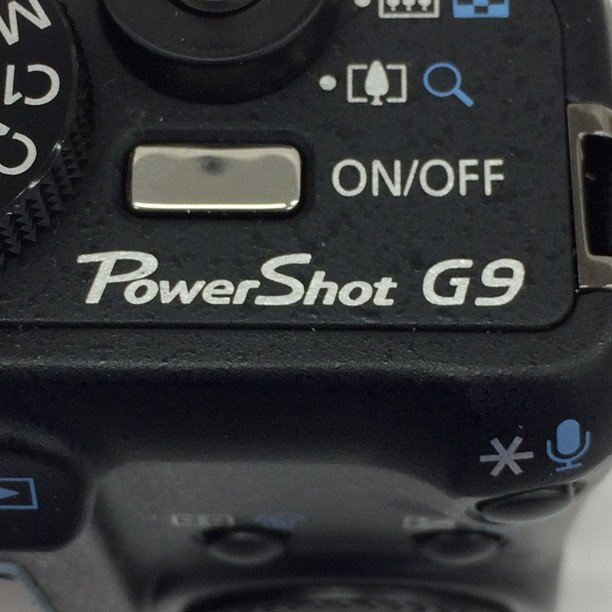 Canon キヤノン　コンパクトデジタルカメラ　Power Shot　G9　PC1250　ブラック【BKAS7047】_画像7