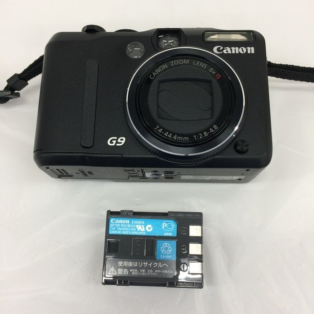 Canon キヤノン　コンパクトデジタルカメラ　Power Shot　G9　PC1250　ブラック【BKAS7047】_画像9
