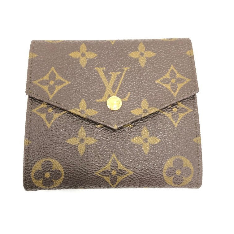 LOUIS VUITTON ルイヴィトン 財布 モノグラム ポルトモネビエ カルトクレディ M61660/AN0961【BJBB6039】_画像1