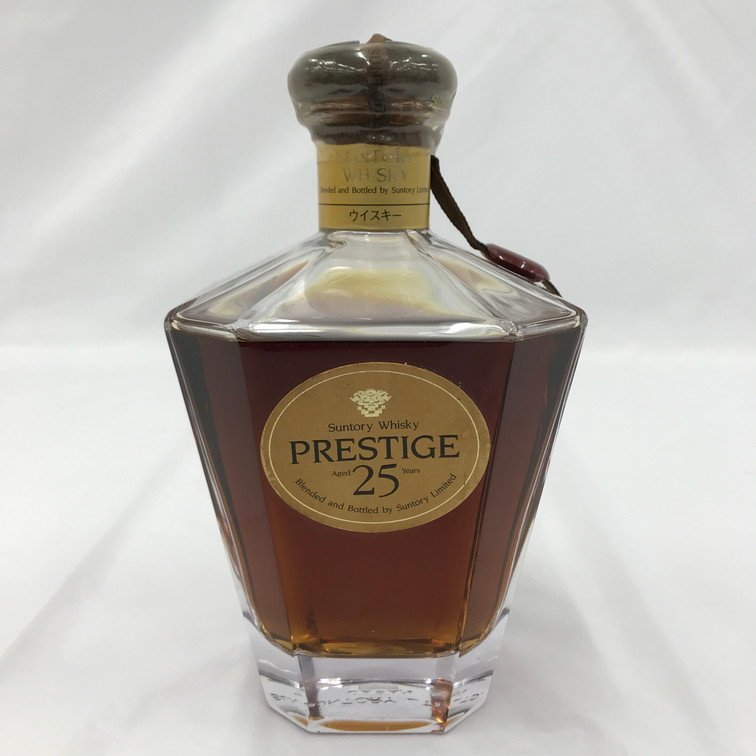 SUNTORY　サントリー　PRESTIGE　25年　ウイスキー　750mL　43%　未開栓　国内酒【BKAE5047】※東京都内限定発送※_画像1