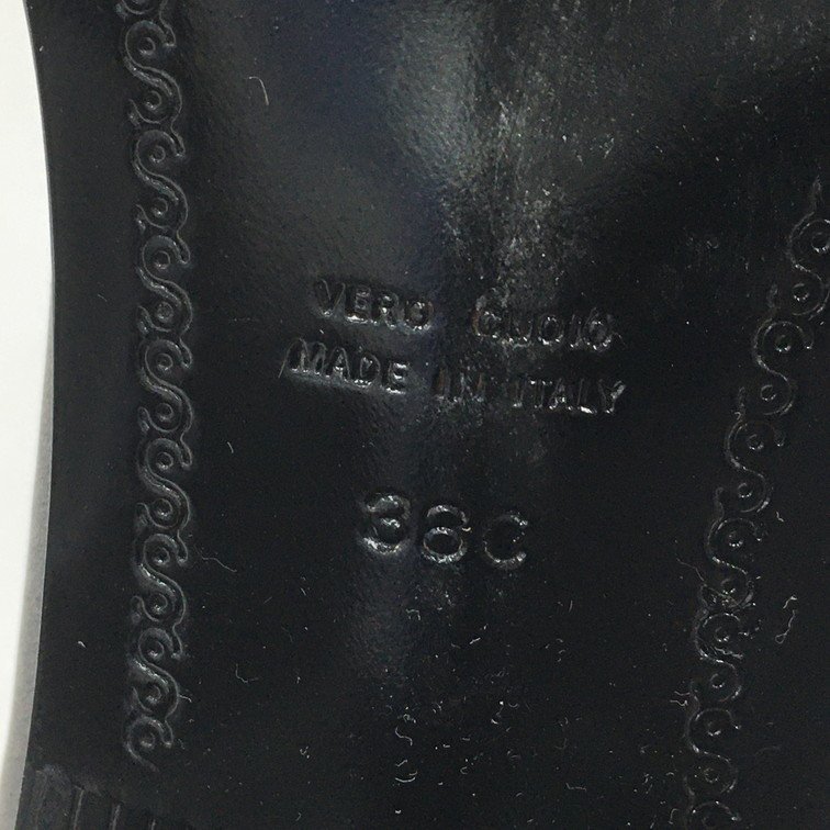CHANEL シャネル ココマーク ブーツ K G33419 サイズ：38C【BKAE5036】_画像6