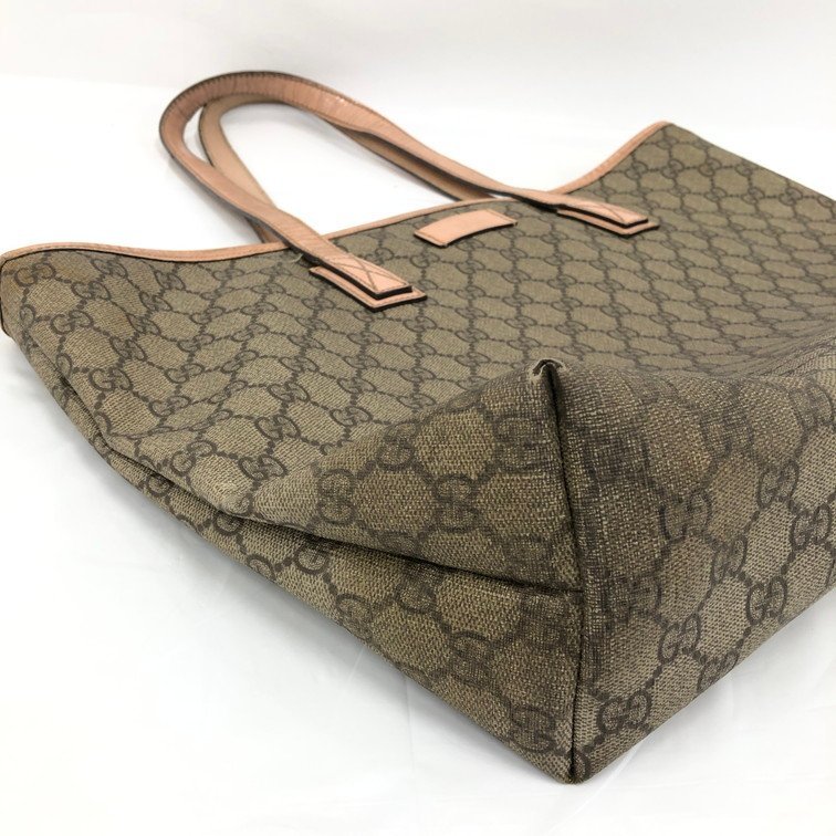 GUCCI　グッチ　GGスプリーム　トートバッグ　211137/2123 【BKAB4025】_画像5