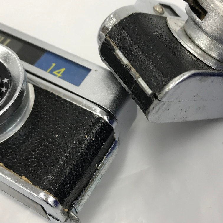 YASHIKA ヤシカ レンジファインダー / 小型カメラ フィルムカメラ 等 おまとめ セット【BKAD5025】_画像9