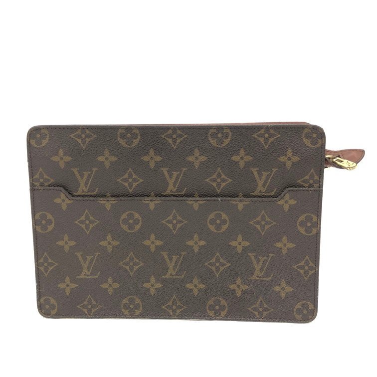 LOUIS VUITTON　ルイヴィトン　モノグラム　ポシェット オム　M51795/SL0934　セカンドバッグ【BKAE6030】_画像1