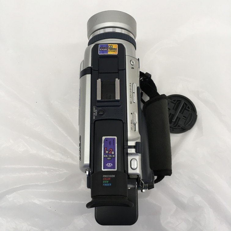 SONY ソニー Handycam DCR-TRV30 1.8/4.2-42 ビデオカメラ バッテリー・リモコン・その他備品付　【BKAE7015】_画像6