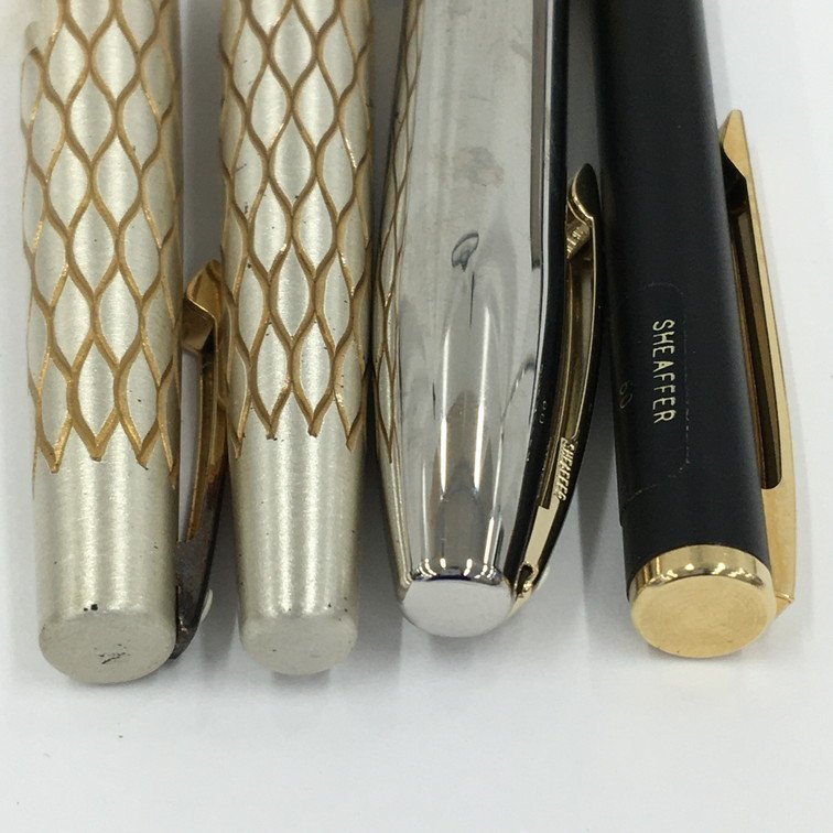 SHEAFFER　シェーファー　万年筆 ペン先14K　ボールペン　3点まとめ　箱付き【BKAG5055】_画像5