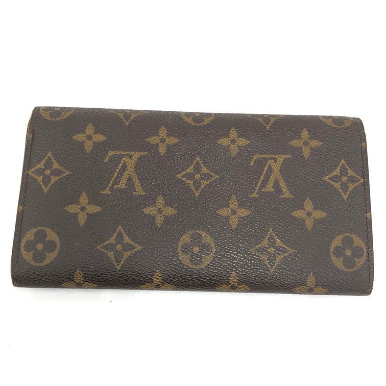 LOUIS VUITTON　ルイヴィトン　モノグラム　ポルトフォイユサラ M61734/CA2028【BKAG6063】_画像2