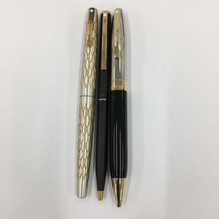 SHEAFFER　シェーファー　万年筆 ペン先14K　ボールペン　3点まとめ　箱付き【BKAG5055】_画像2