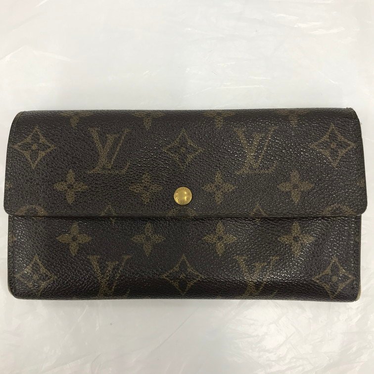 LOUIS VUITTON ルイヴィトン 財布 モノグラム ポルトフォイユ サラ M61734/CA0944【BKAH9020】_画像1