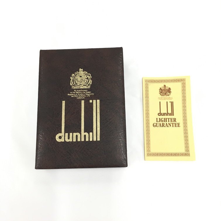 dunhill　ダンヒル　ローラー　ガスライター　シルバーカラー　箱付き【BKAH3004】_画像9