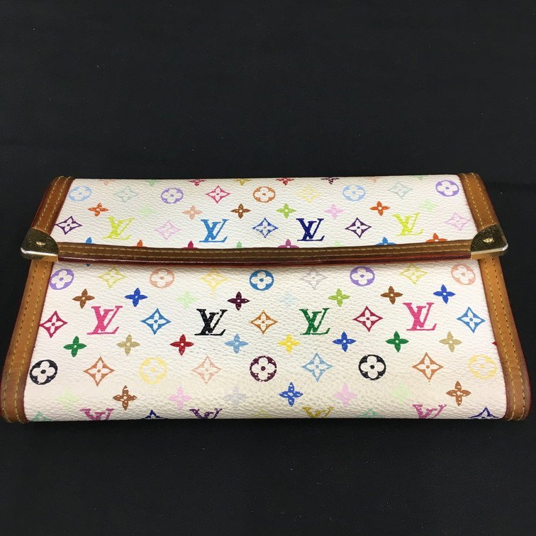 LOUIS VUITTON ルイヴィトン 財布 モノグラム マルチ ポルトトレゾール インターナショナル M92659/TH1024【BKAH2060】_画像1