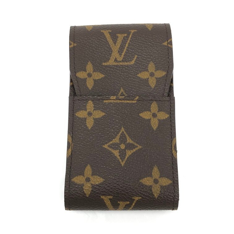 Louis Vuitton ルイ・ヴィトン モノグラム シガレットケース M63024/CT0033【BKAI5039】_画像1