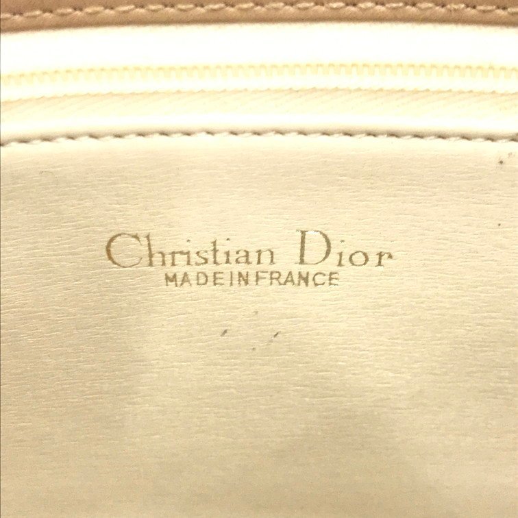 ChristianDior クリスチャンディオール ショルダーバッグ ブラウン系 【BKAI3033】_画像7