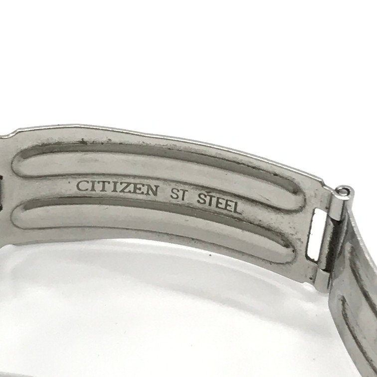 シチズン CITIZEN　腕時計　CQ　QUARTZ　6100-K09311 HST　GN-4W-S【BKAJ2027】_画像6