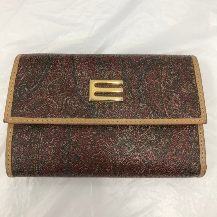 ETRO エトロ ２点おまとめ 財布 ハンドバック【BKAJ9005】_画像2