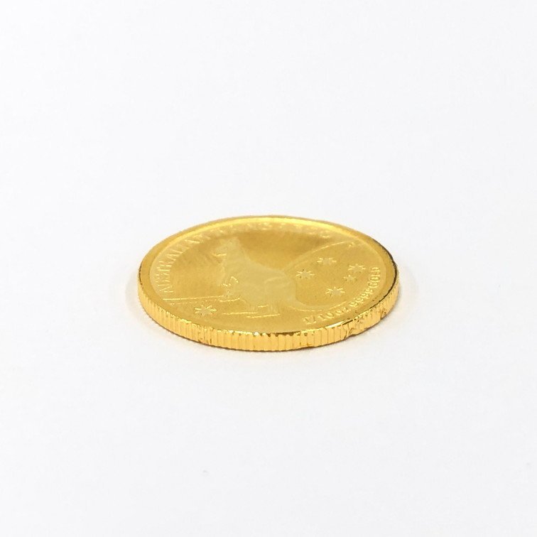 K24　オーストラリア　カンガルー金貨　1/10oz　総重量3.1g【BKAO7059】_画像3