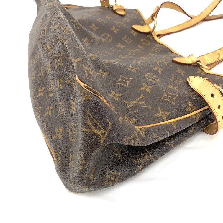 LOUIS VUITTON ルイヴィトン トートバッグ モノグラム バティニョール オリゾンタル M51154/SA0130【BKAM6046】_画像5