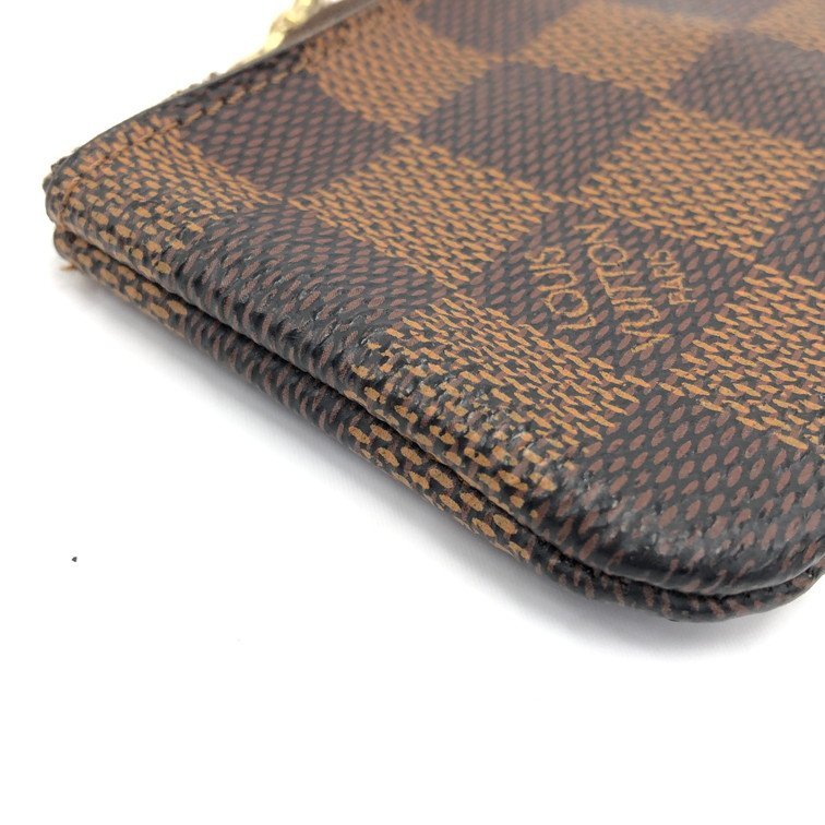LOUIS VUITTON ルイヴィトン ダミエ ポシェットクレ N62658 コイン