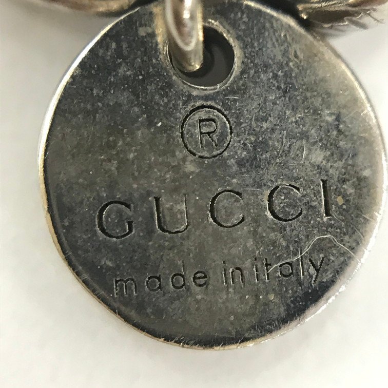 GUCCI グッチ　ネックレス　ゴースト　シルバー　Ag925刻印　1561FI　約9.4g　袋付き　箱あり【BKAT9010】_画像6