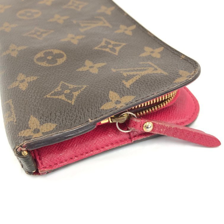 Louis Vuitton　ルイヴィトン　財布　モノグラム　ポルトフォイユアンソリット　M60249/CA2150　イニシャル入り【BKAW6089】_画像4