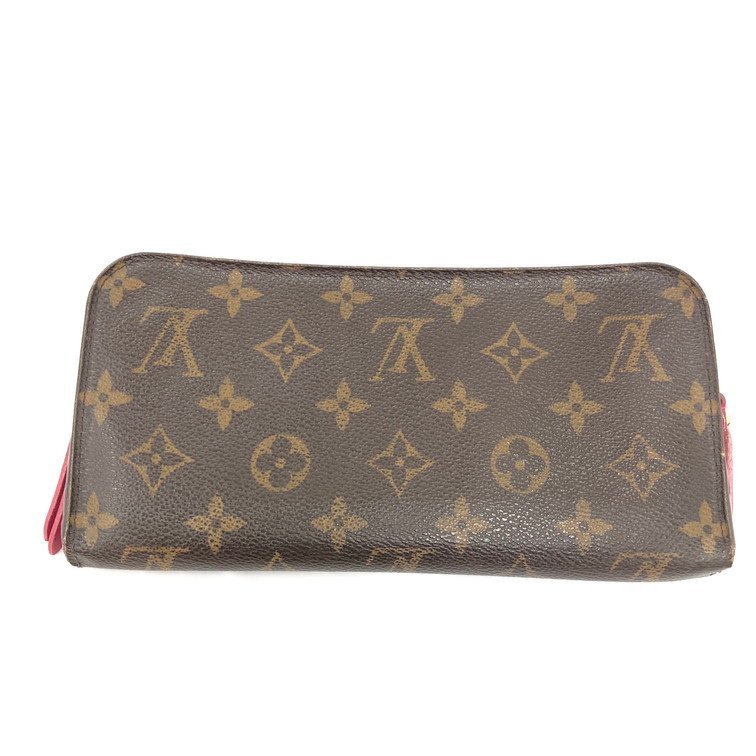 Louis Vuitton　ルイヴィトン　財布　モノグラム　ポルトフォイユアンソリット　M60249/CA2150　イニシャル入り【BKAW6089】_画像1