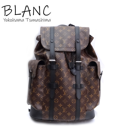 ルイ ヴィトン クリストファーMM モノグラムマカサー バックパック リュック M43735 LOUIS VUITTON 横浜BLANC_画像1