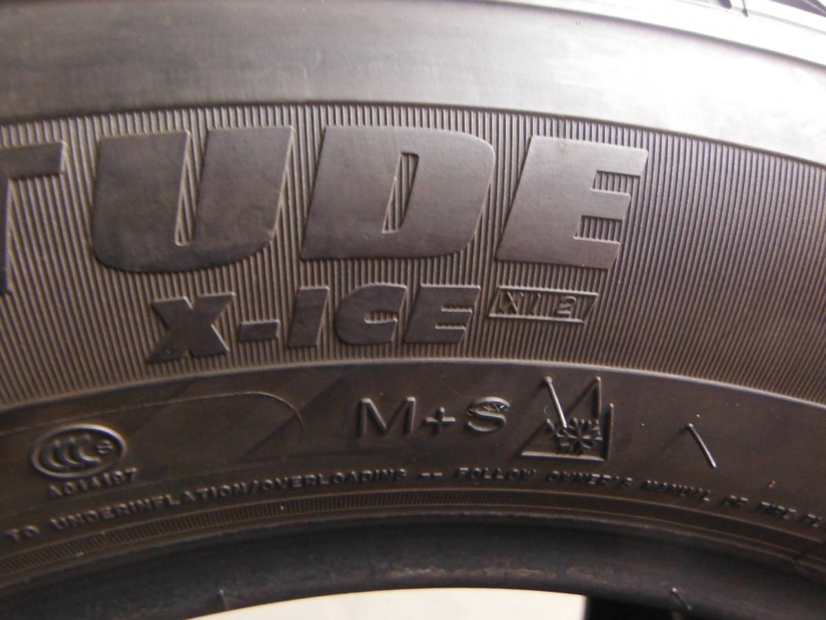 P2333 送料無料 2本SET価格! バリ溝 スタッドレス 235/60R17 ミシュラン MICHELIN LATITUDE X-ICE XI2 235/60-17 エアーチェック済!_画像9